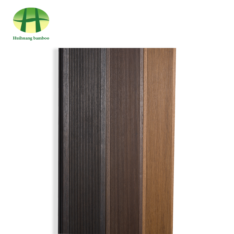 Malé vlnité bambusové podlahy