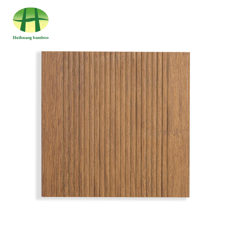 Malé vlnité bambusové podlahy